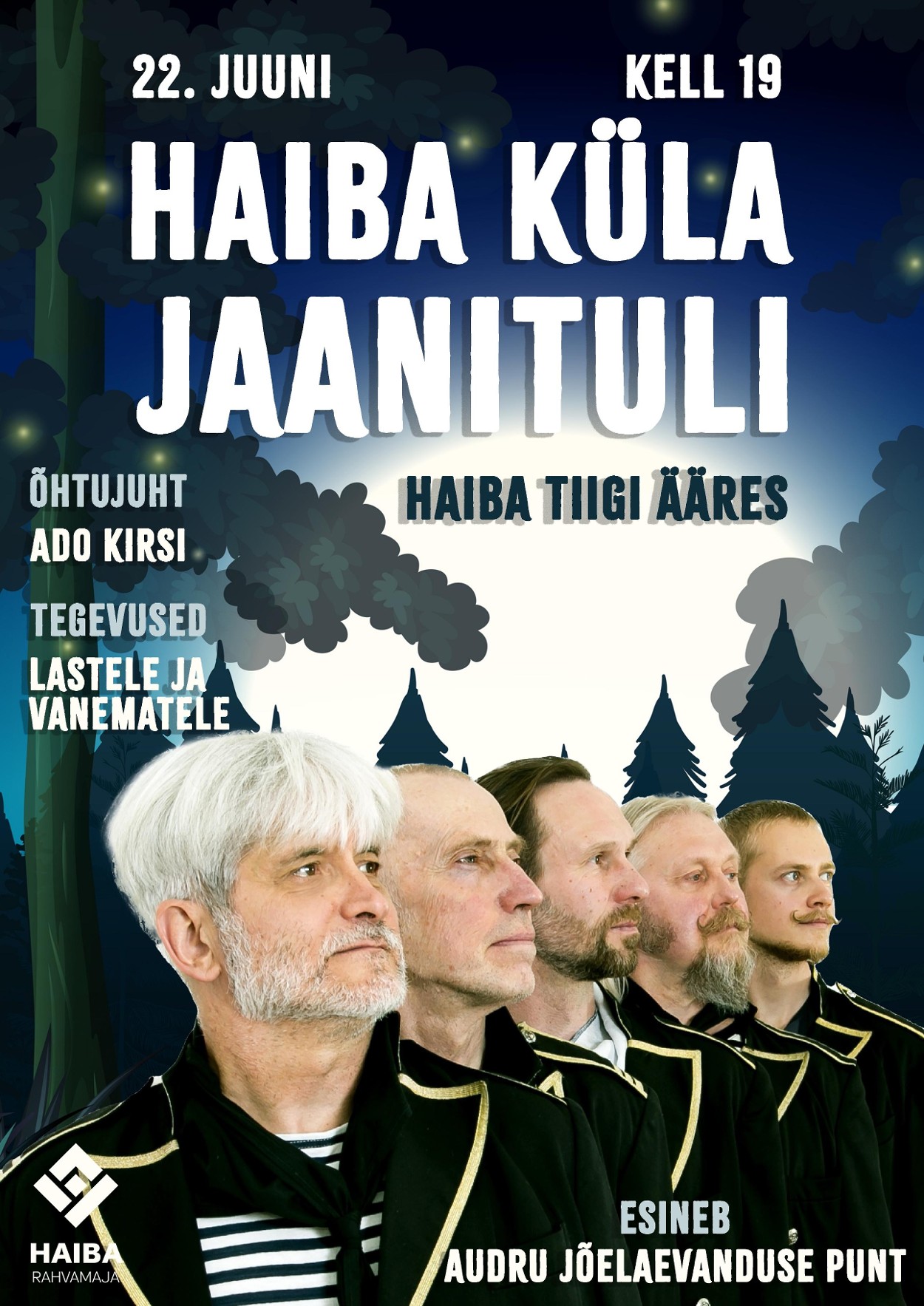 Event Haiba jaanituli illustratsioon
