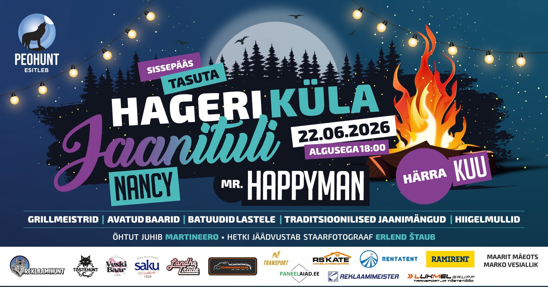 Event HAGERI KÜLA JAANITULI 2026 illustratsioon