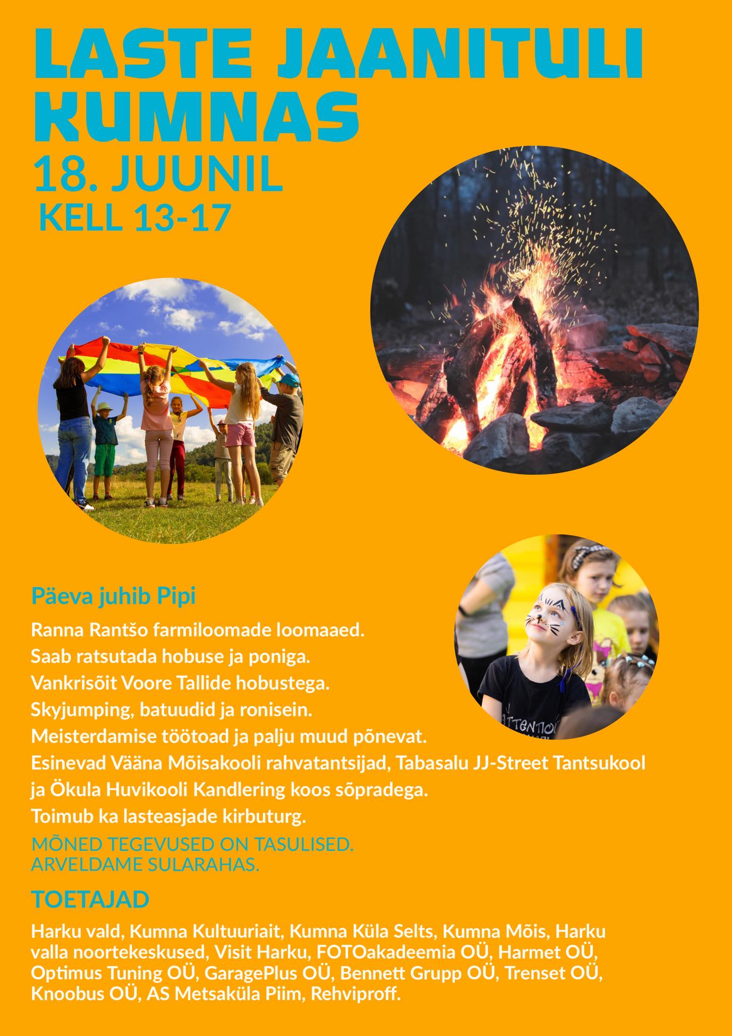 Event LASTE JAANITULI KUMNAS illustratsioon