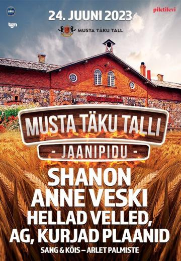 Event Musta Täku Talli Jaanipidu 2023 illustratsioon
