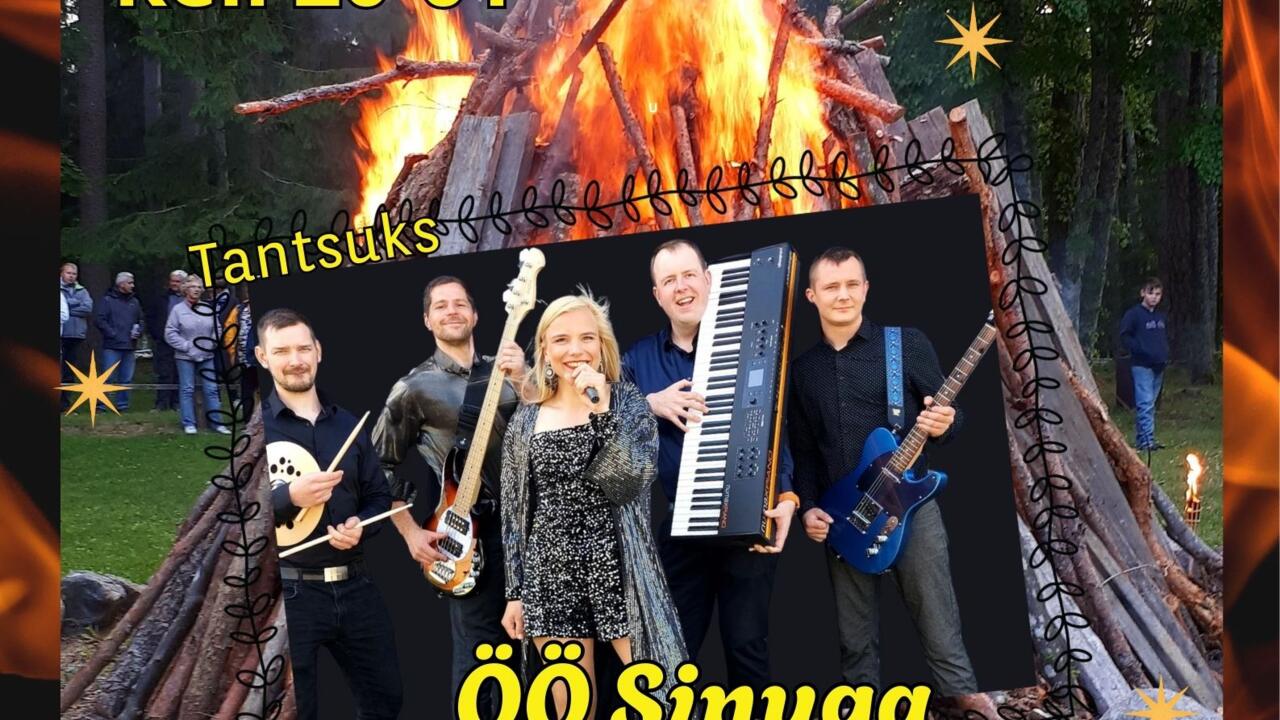 Event Jaaniõhtu Kärla pargis illustratsioon