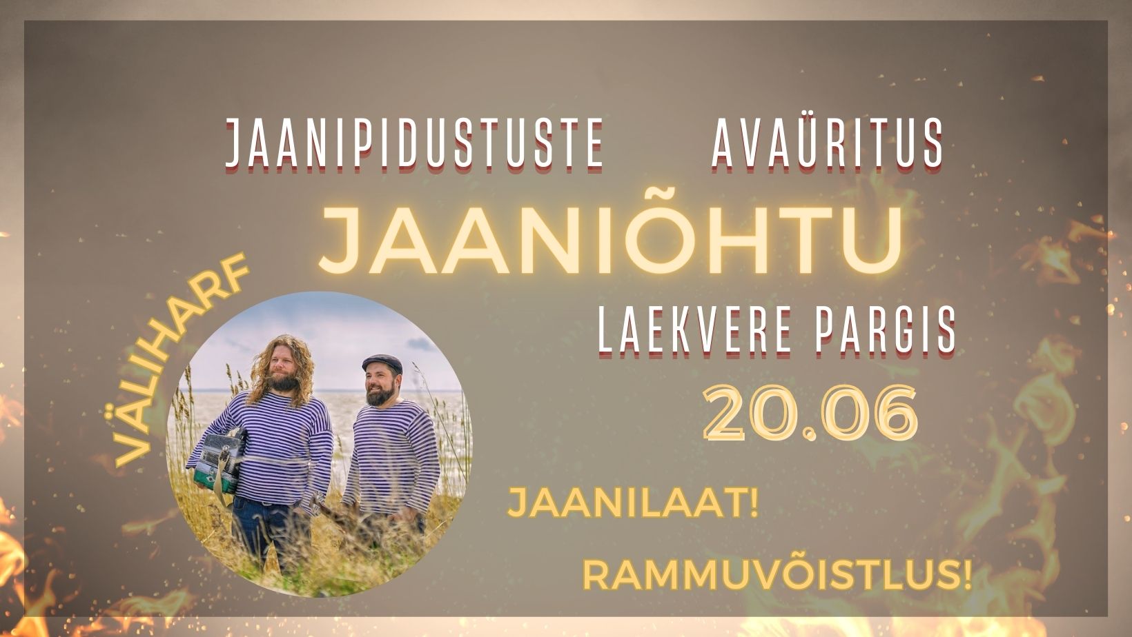 Event Jaaniõhtu Laekvere pargis  illustratsioon
