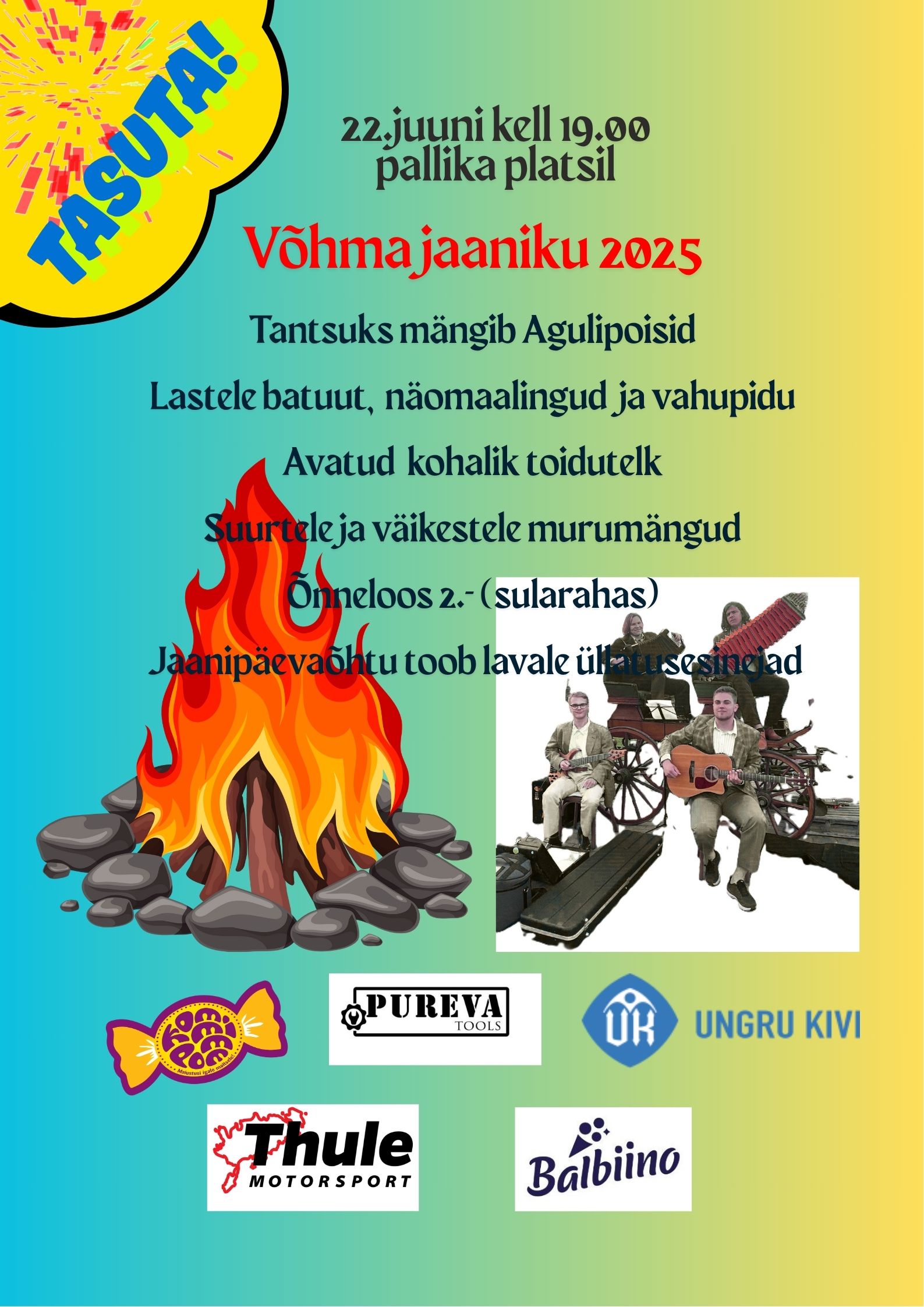 Event Võhma jaaniku illustratsioon