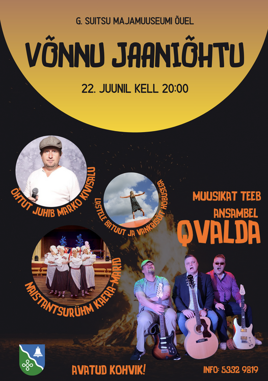 Event Võnnu jaaniõhtu illustratsioon