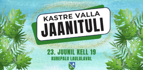 Event Kastre valla jaanituli illustratsioon