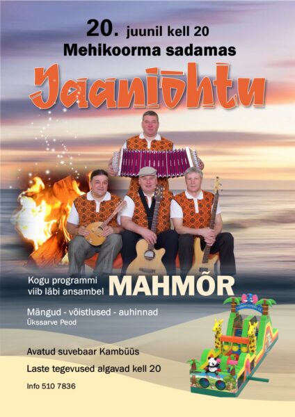 Event Jaaniõhtu Mehikoormas illustratsioon