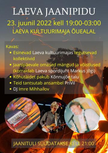 Event Laeva jaanipidu illustratsioon
