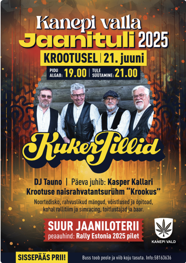 Event KANEPI VALLA JAANITULI illustratsioon