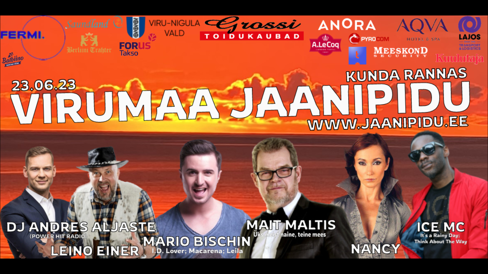 Event Virumaa Jaanipidu 2023 illustratsioon