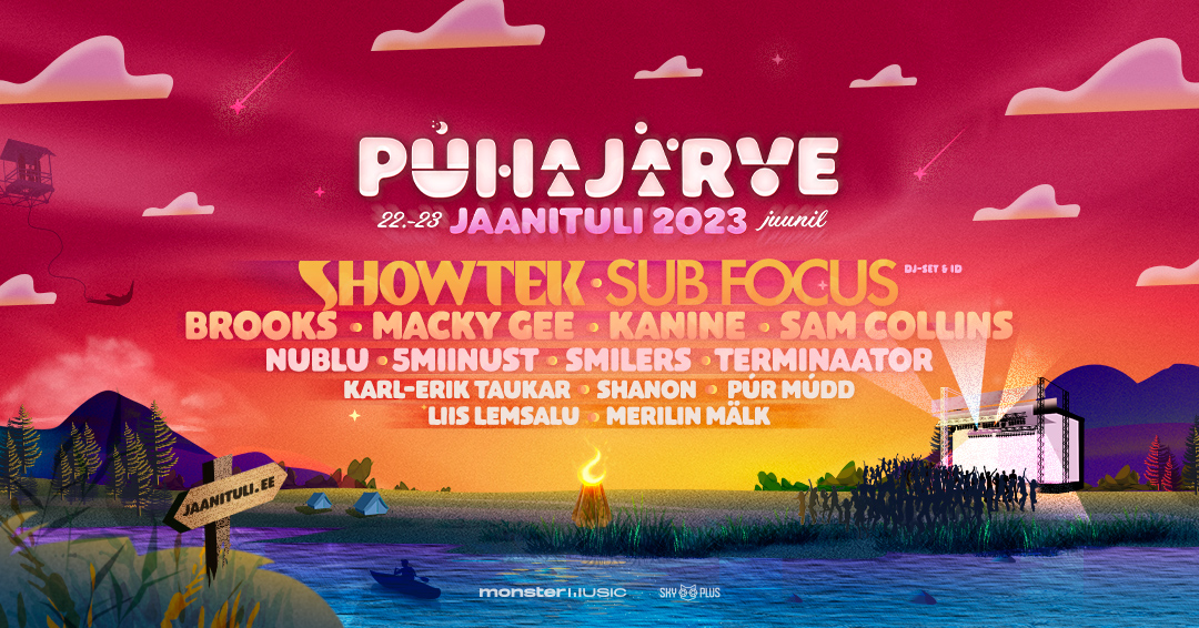 Event Pühajärve Jaanituli 2023 illustratsioon