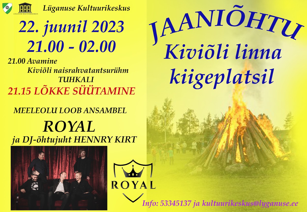 Event Kiviõli Jaaniõhtu illustratsioon