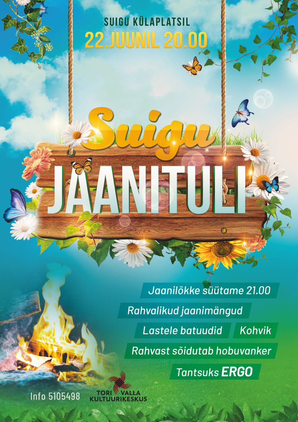 Event Suigu jaanituli illustratsioon