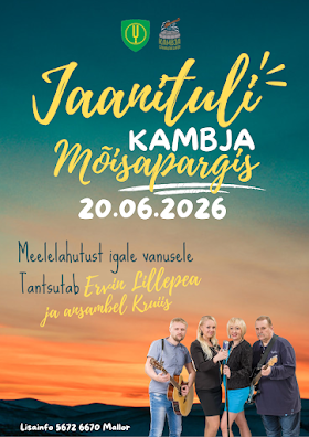 Event Jaanituli Kambjas illustratsioon
